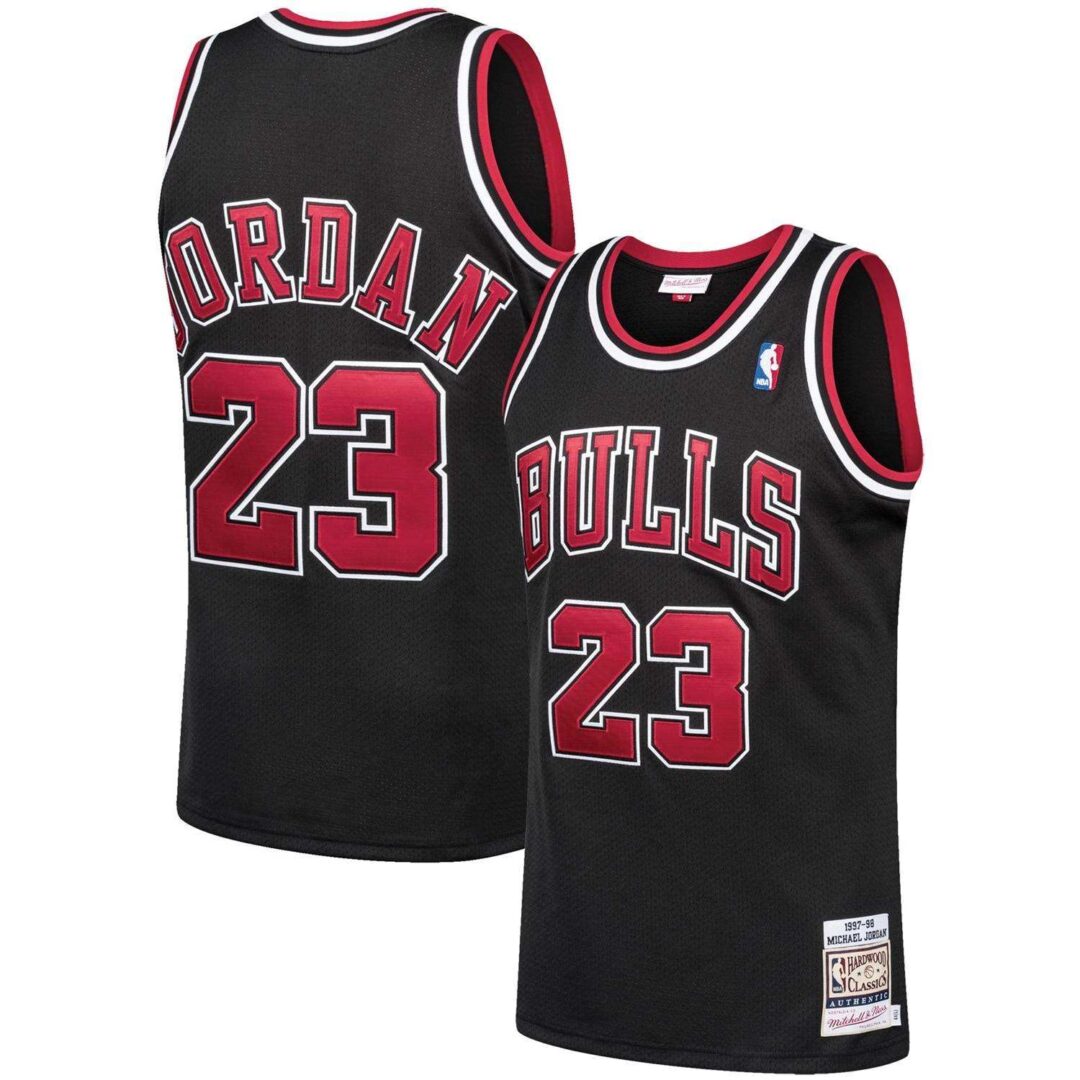 Mitchell & Ness Nba 1997-98 Jordan Jersey No' 23 Black Color