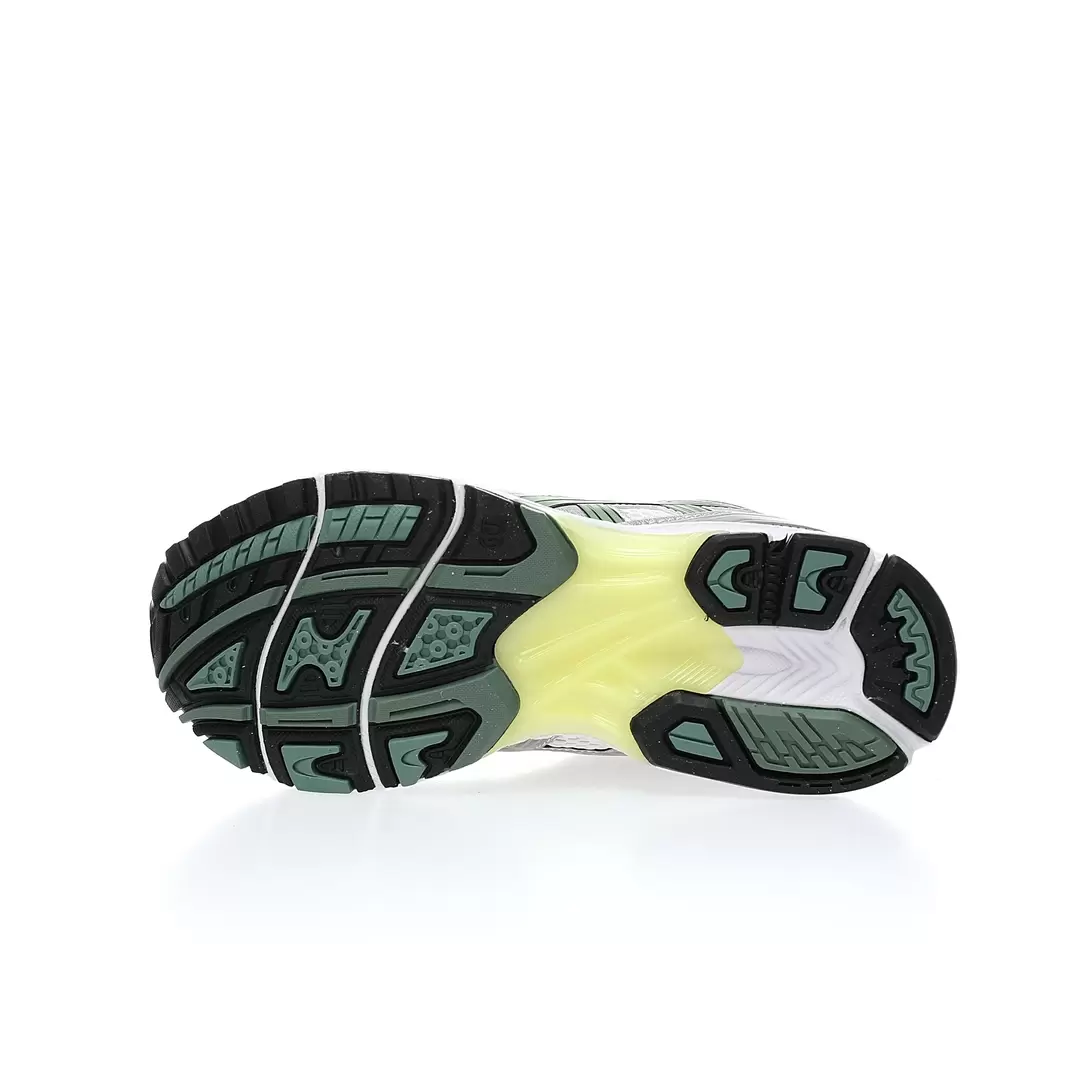 Asics Gel   Kayano 14 Silver White Bamboo Green - Image 5