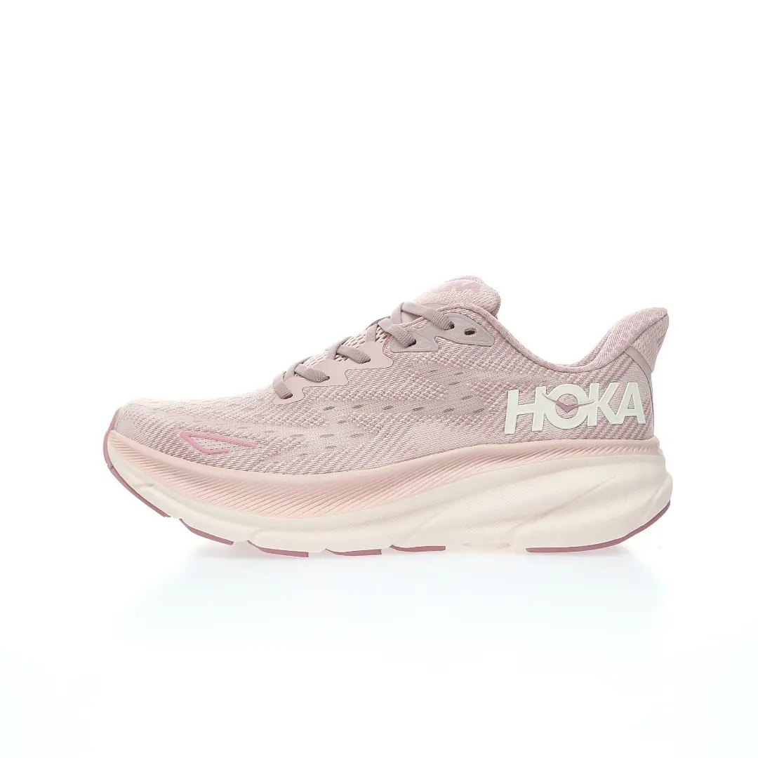 Hoka One One Clifton 9 Mesh White Pink