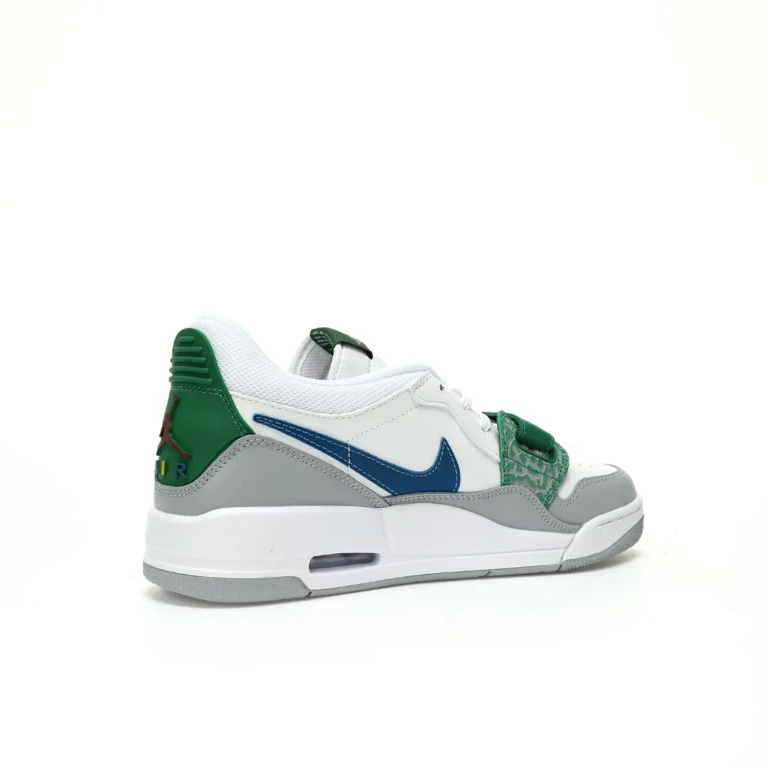 Nike Air Jordan Legacy 312 Low Gs Grey Green Blue - Image 3