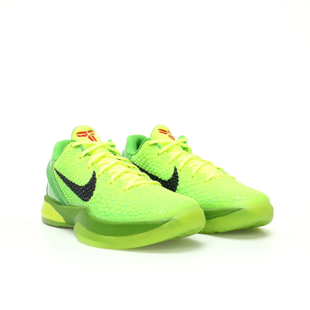 Nike Zoom Kobe VI Grinch Zk6 Green Hornet Snake Christmas How The Stole - Image 6