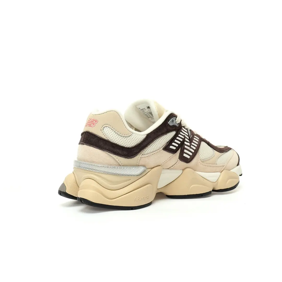 New Balance 9060 Emerging Brown Tan Light Tea Brown Dark - Image 3